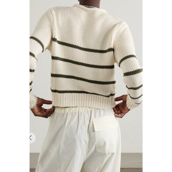 La Ligne Striped Crew Neck Sweater Women's Size S - Picture 2 of 8